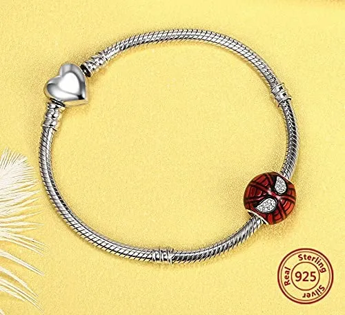Red Spider Bead Charm