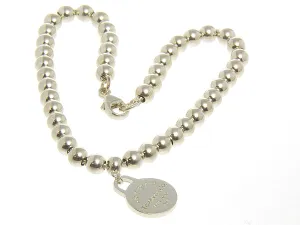 Return to Tiffany Mini Round Tag Bead Bracelet