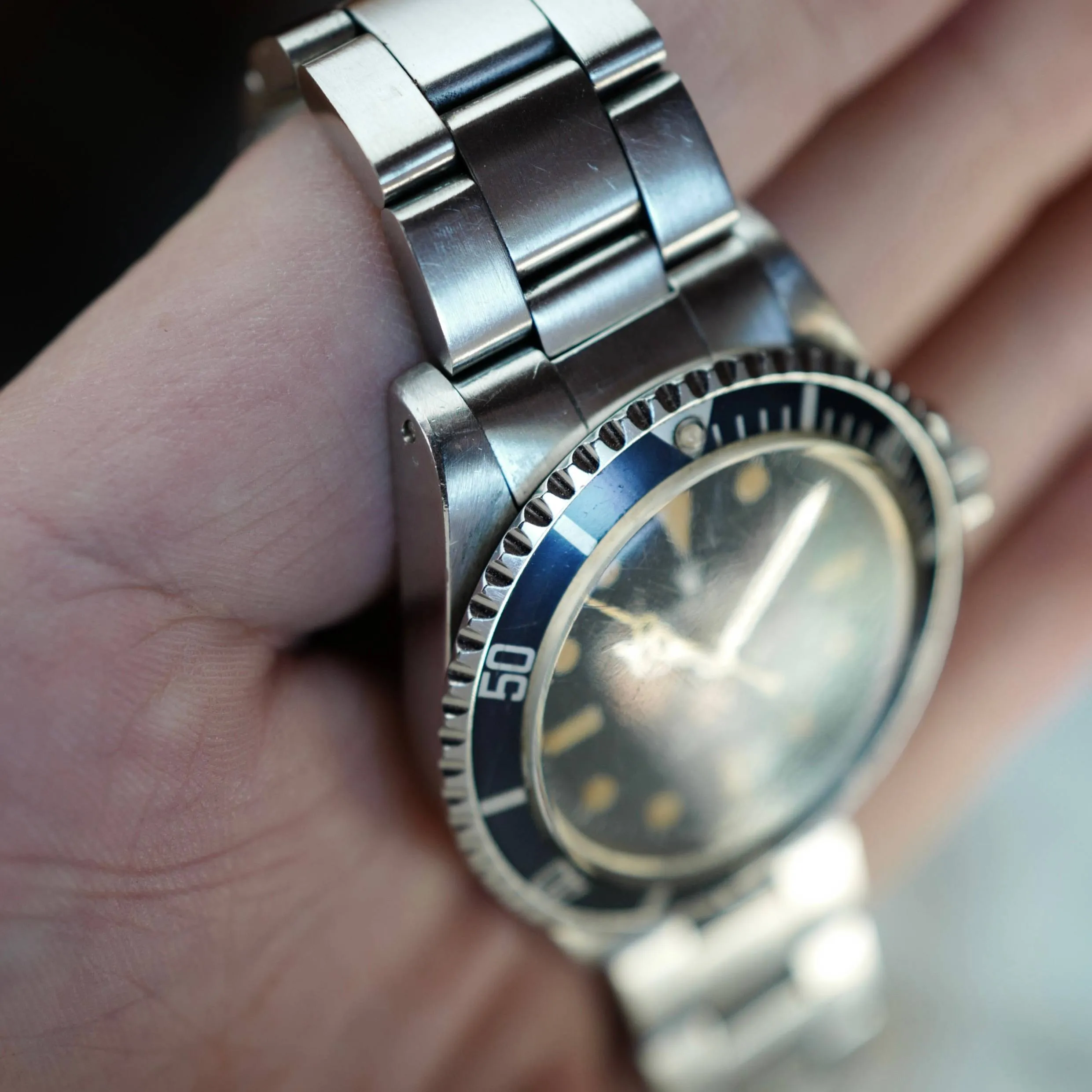 Rolex Steel Submariner Ref. 5513 with Original Paper