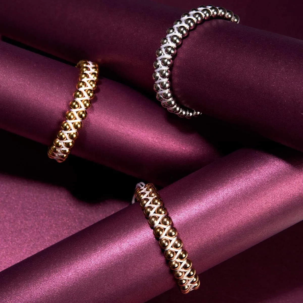 Rose Gold | White | Vitality Bracelet