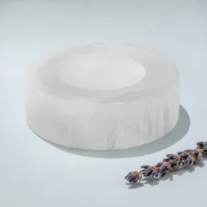 Round Satin Spar Sphere Holder