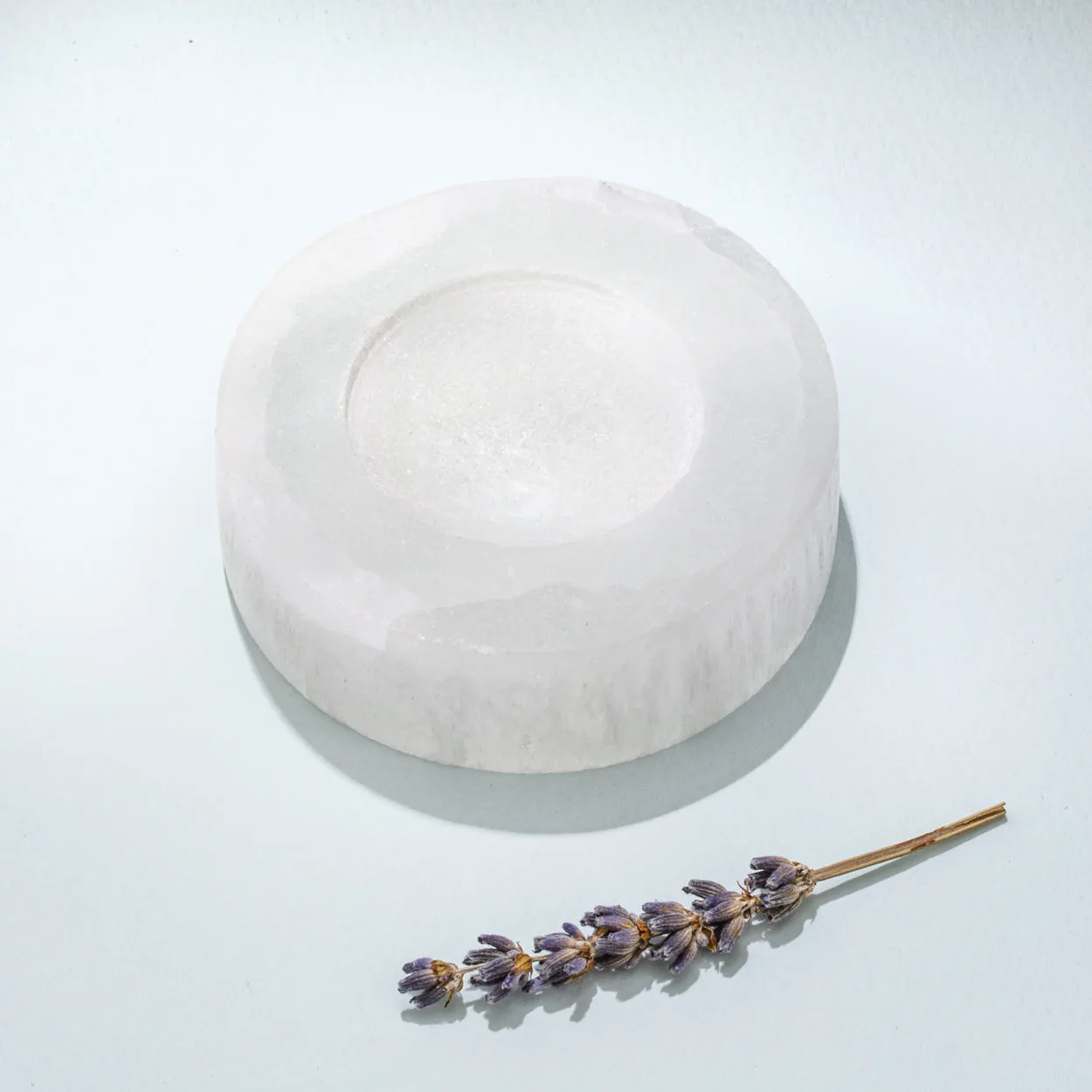 Round Satin Spar Sphere Holder