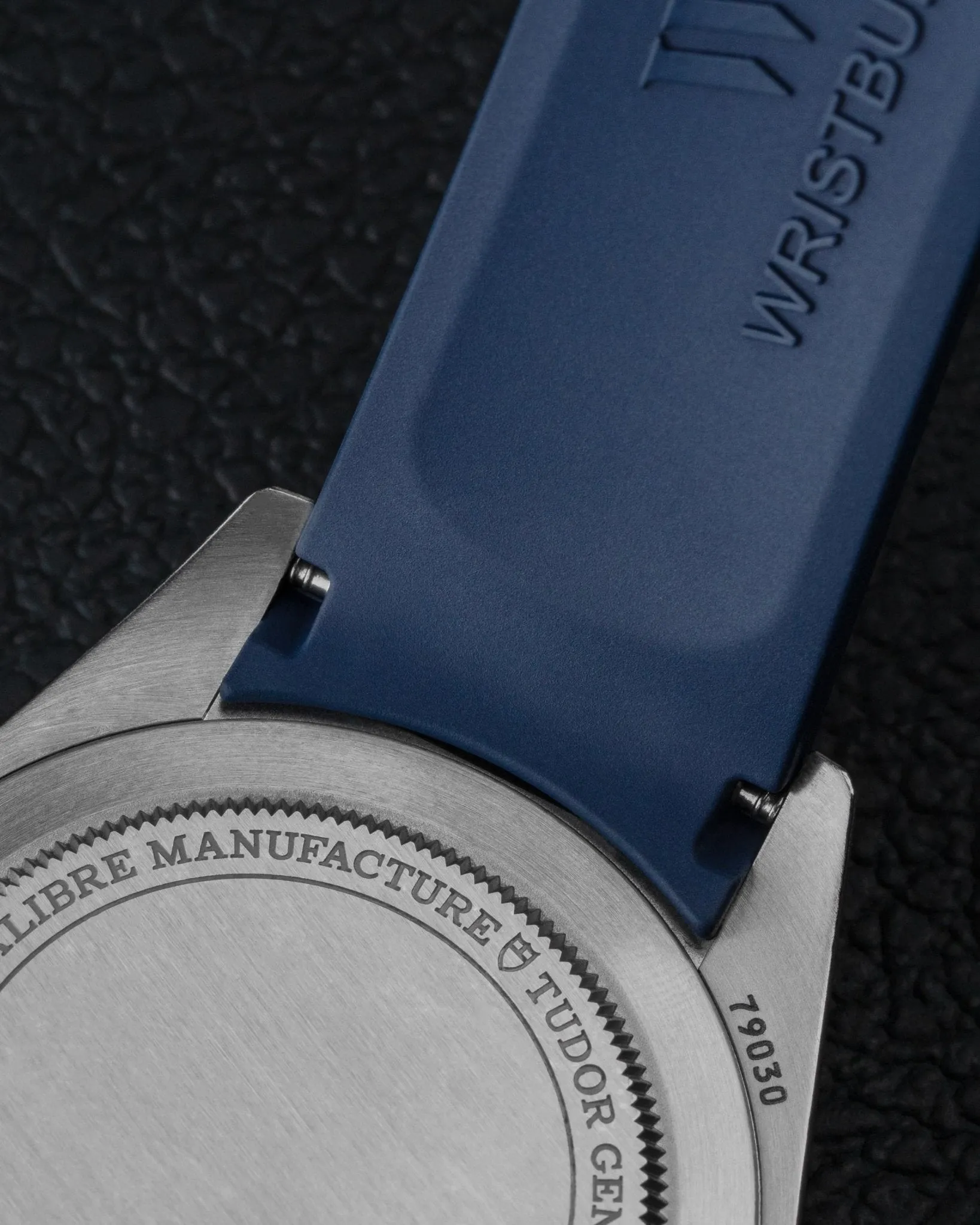 Rubber Strap for Tudor Black Bay 58 Navy Blue