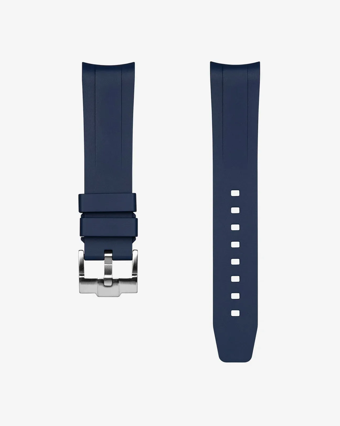 Rubber Strap for Tudor Black Bay 58 Navy Blue