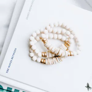 Seashell Stacking Bracelet