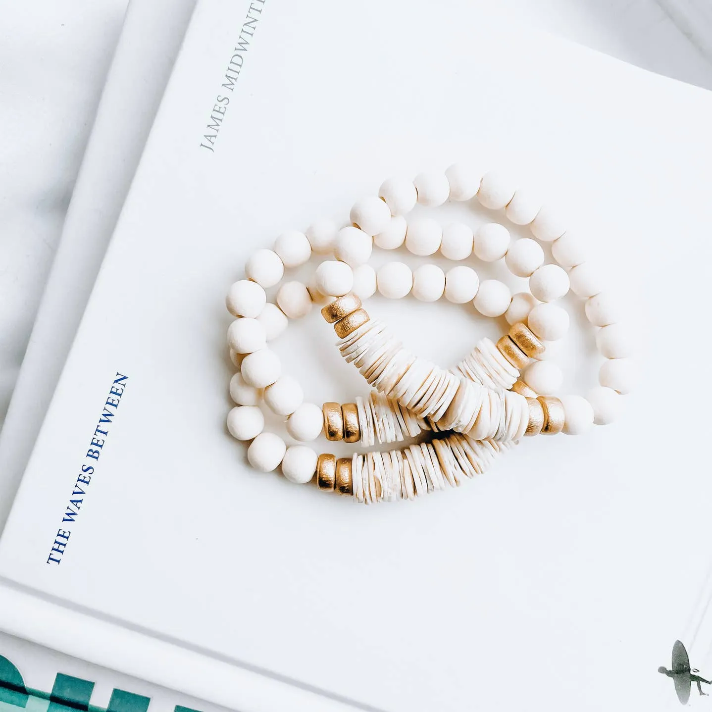 Seashell Stacking Bracelet