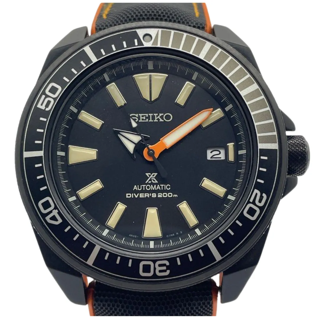 Seiko Prospex SRPH11K1 Limited Edition Black Samurai 43.8mm Automatic Black Dial Watch