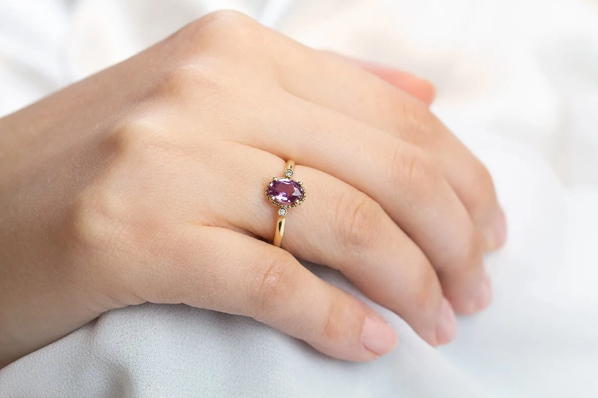Sigal Pink Sapphire Ring