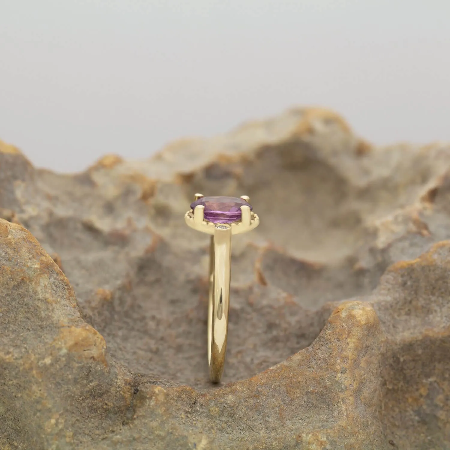 Sigal Pink Sapphire Ring