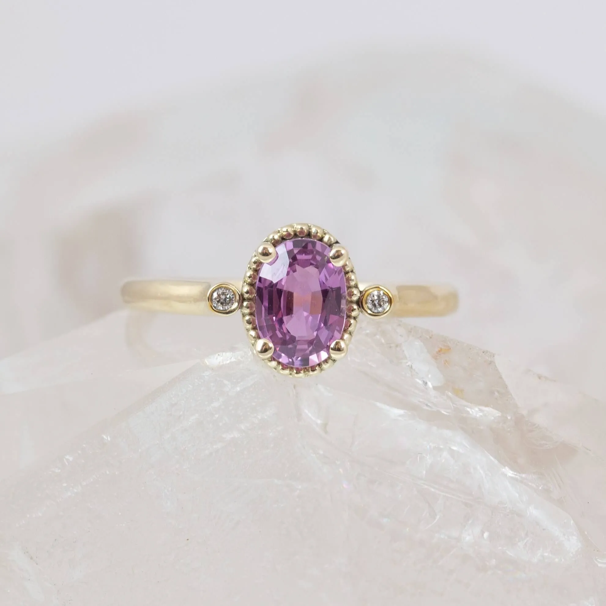 Sigal Pink Sapphire Ring