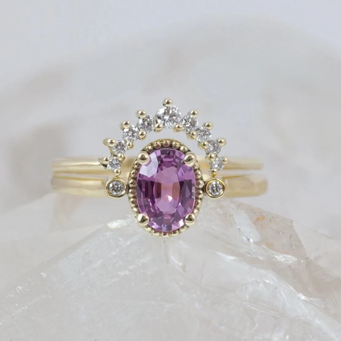 Sigal Pink Sapphire Ring