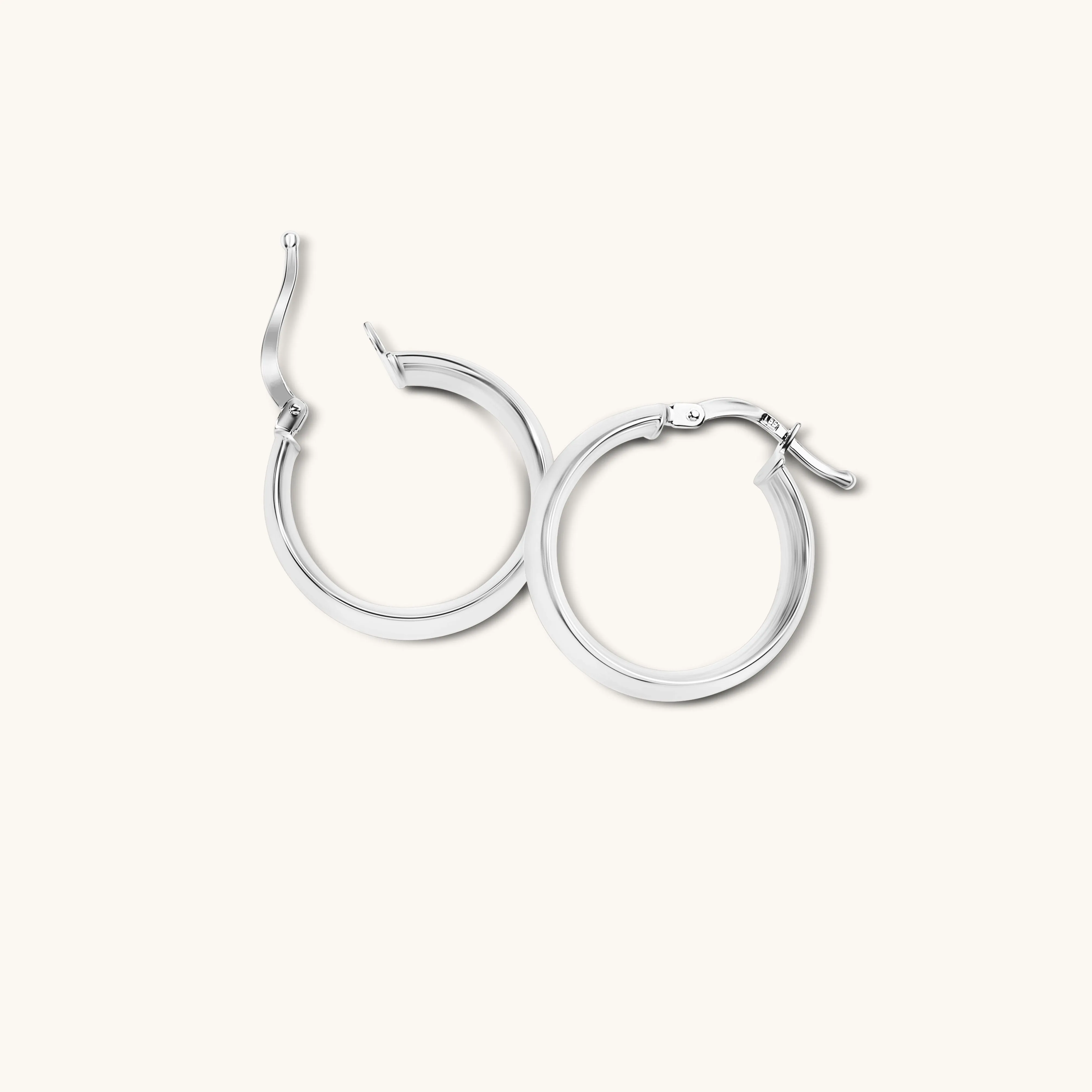 Signature Small Gold Hoop Earrings