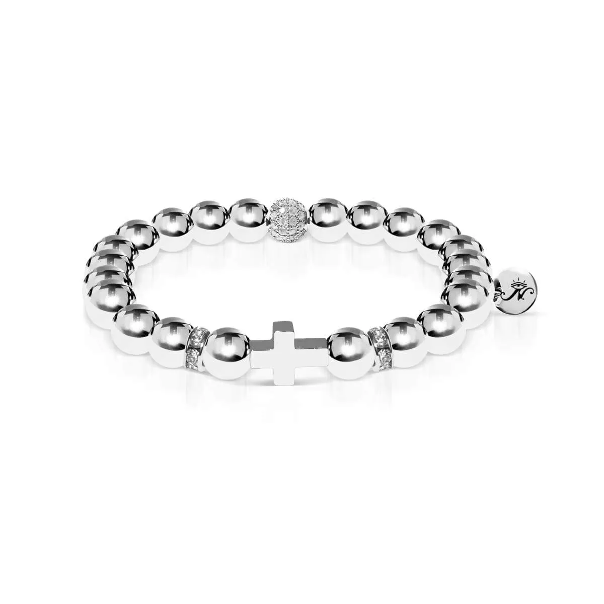 Silver | Gilded Cross Bracelet