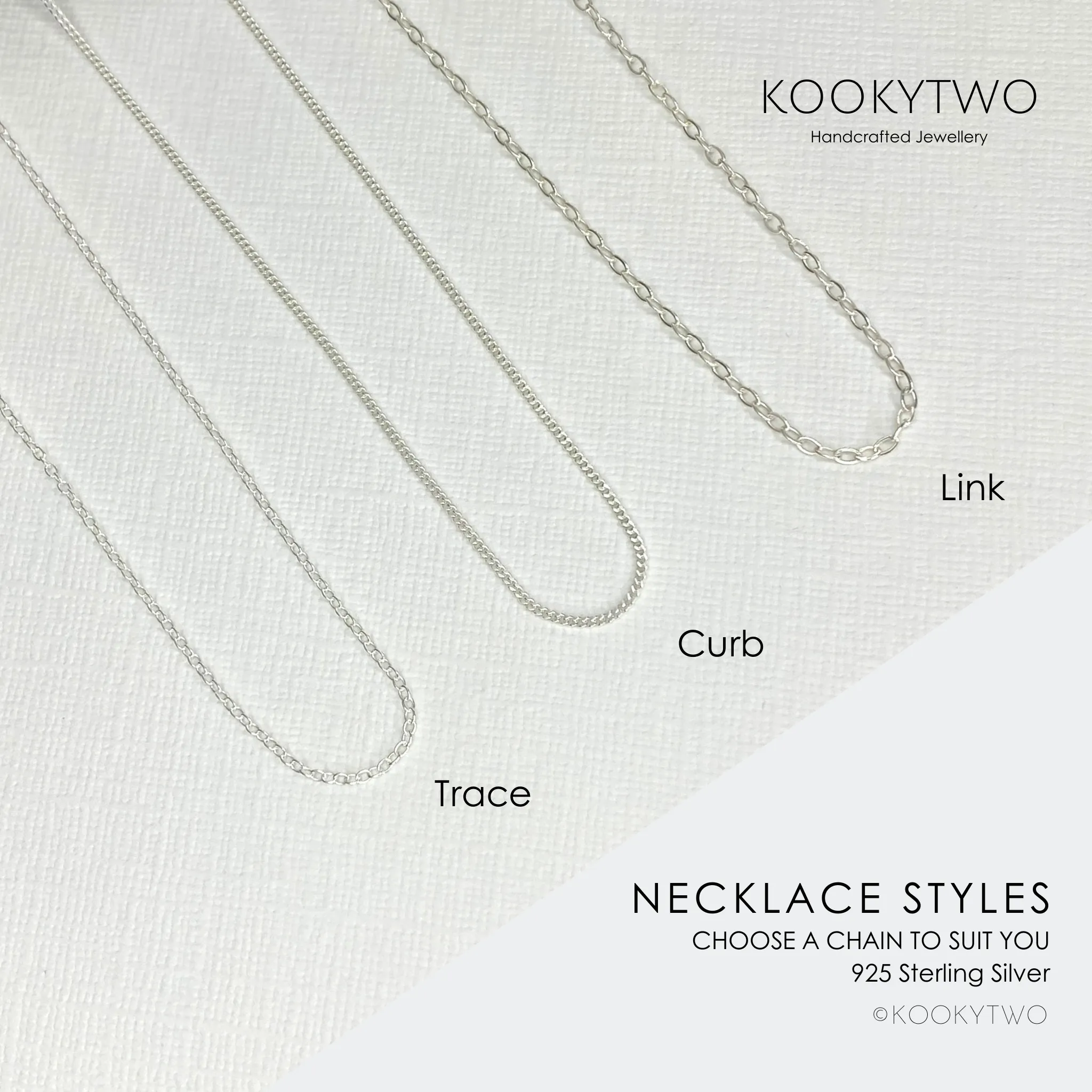 Silver Initial Disc Necklace