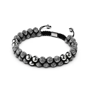 Silver | Leopard Jasper | Vitality Bracelet