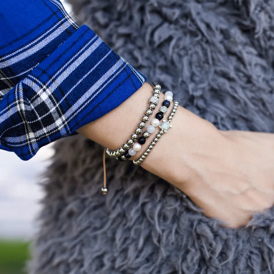 Silver | Stone Crystal Kikiballa Bracelet