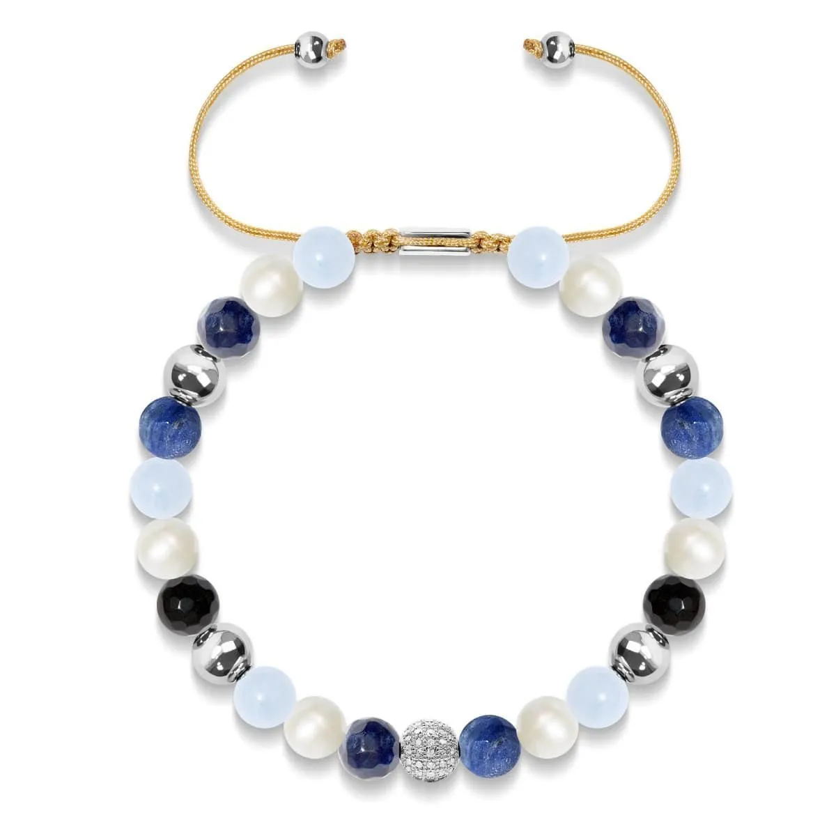 Silver | Stone Crystal Kikiballa Bracelet