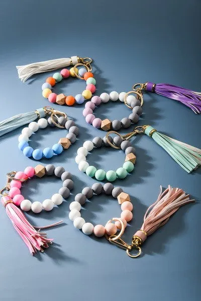 Simply Beaded Key Ring