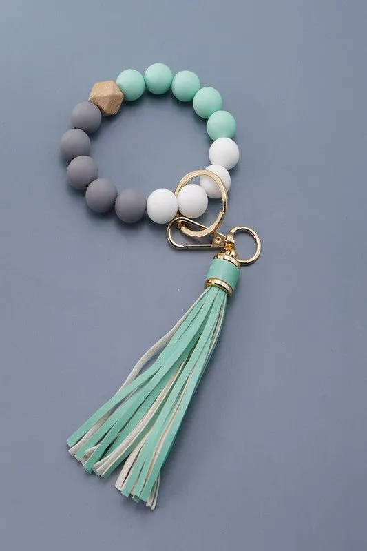 Simply Beaded Key Ring
