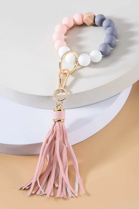 Simply Beaded Key Ring