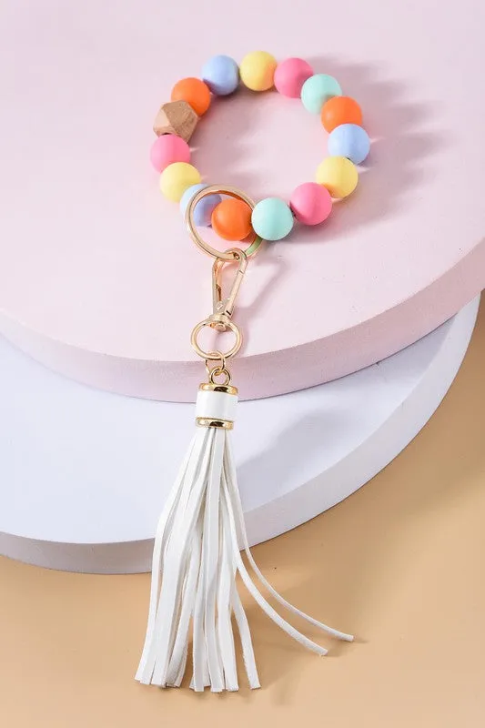 Simply Beaded Key Ring