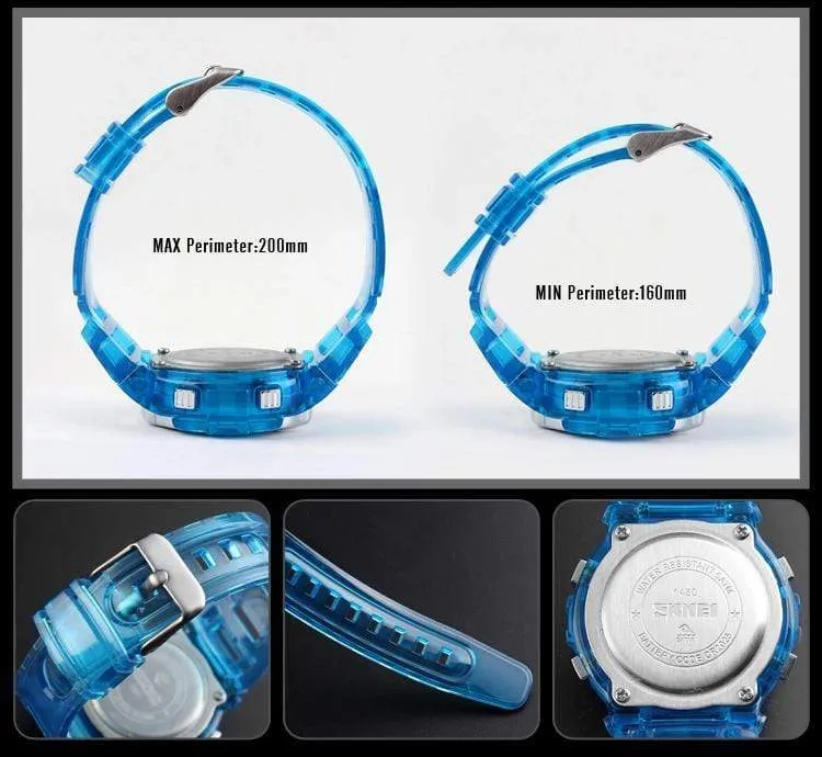 Skmei 1450 Original Digital Multicolor Light Watch Boys & Girls