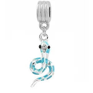 Snake European Bead Compatible for Most European Snake Chain Bracelet
