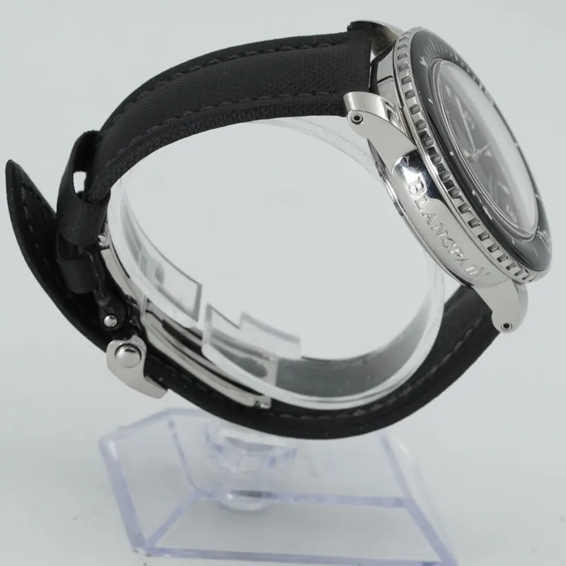 SOLD - 5/2/25 - Blancpain Fifty Fathoms 5015-1130-52B Box & Book Circa 2020