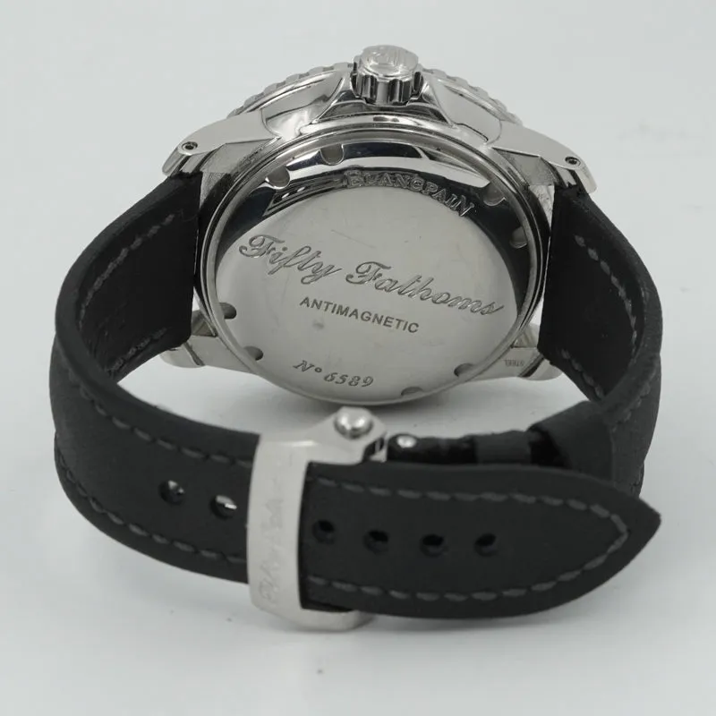 SOLD - 5/2/25 - Blancpain Fifty Fathoms 5015-1130-52B Box & Book Circa 2020