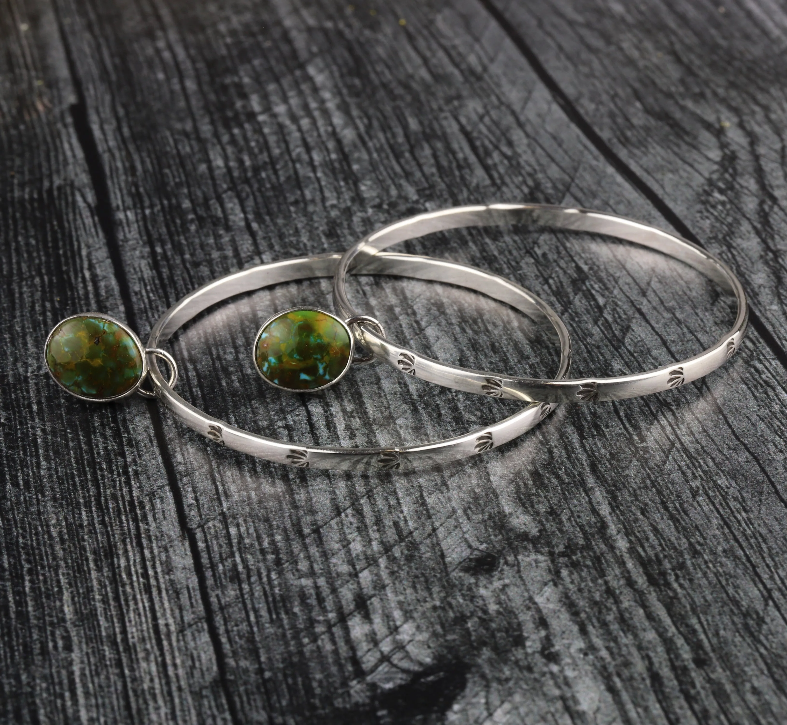 Sonoran Gold Post Hoop Earrings