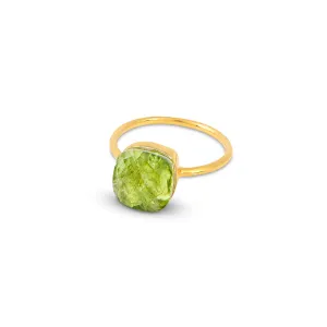 Sophia Peridot Gold Ring