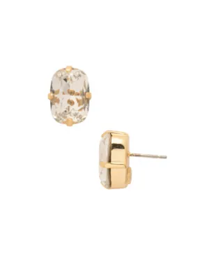 Sorrelli Nia Stud Earrings - Crystal