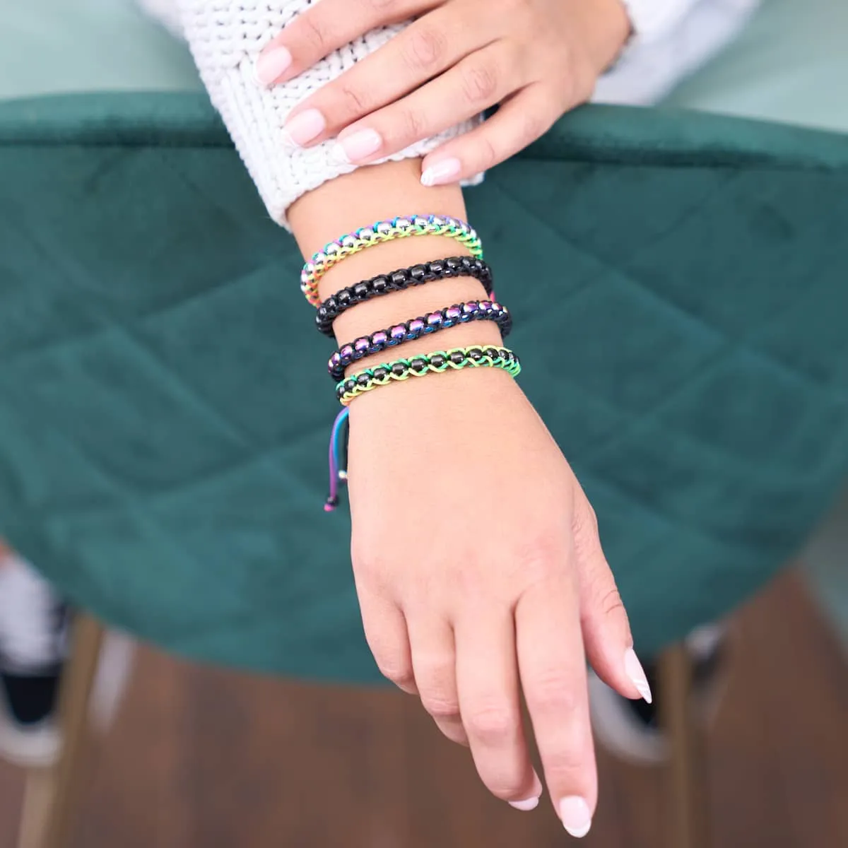 Spectrum x Gunmetal | Catena Links Bracelet