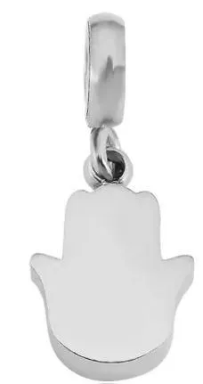 Stainless Steel Hamsa Mini Charm