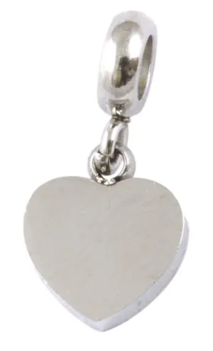 Stainless Steel Mini Heart Charm