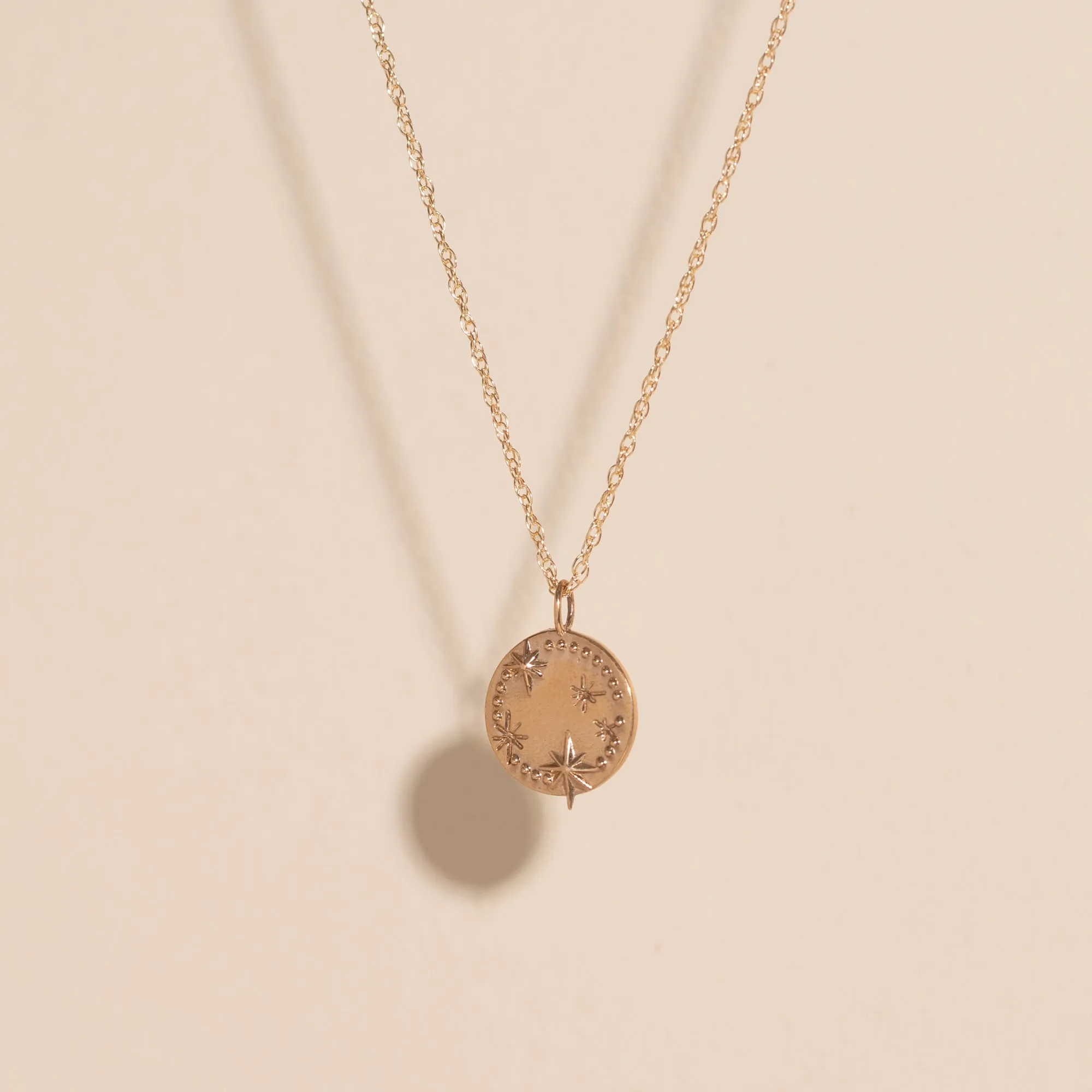 Star Disc Necklace