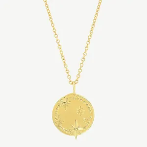 Star Disc Necklace