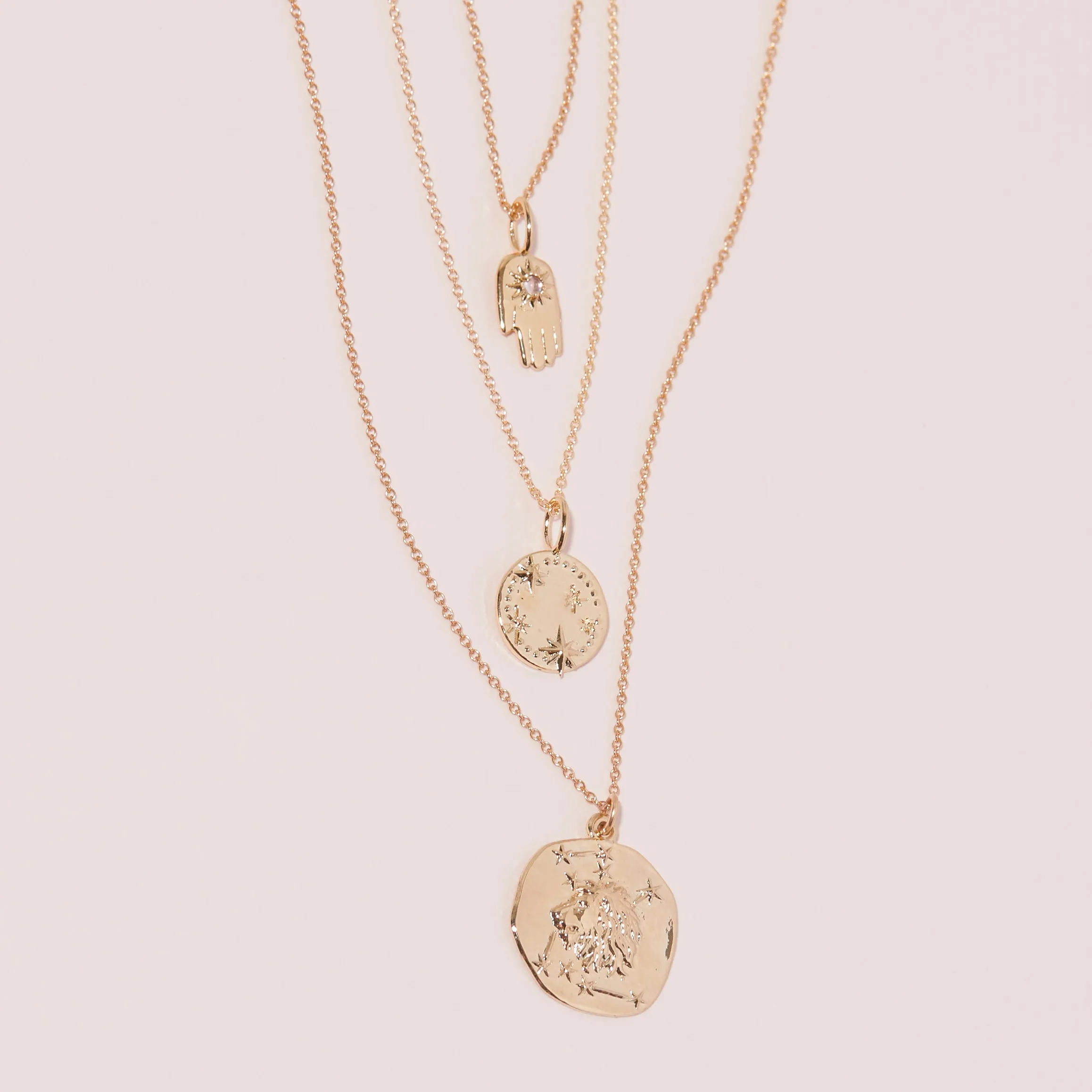 Star Disc Necklace