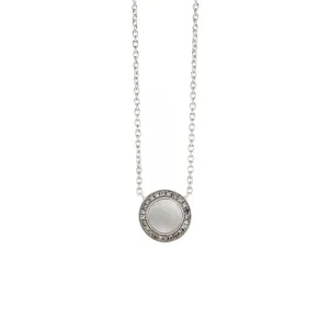 Sterling Silver ALANA Disc Diamond Earrings