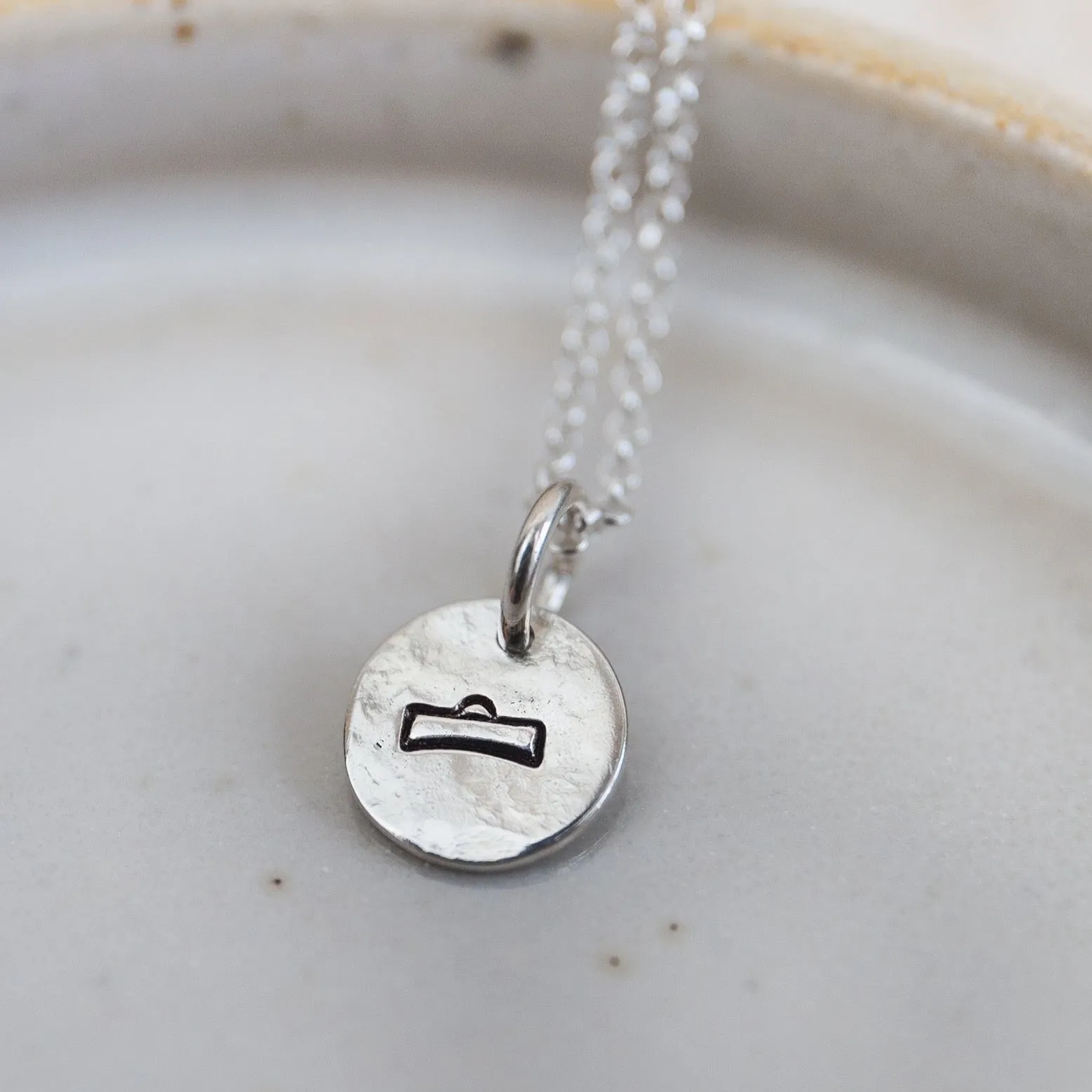 Sterling Silver Dinky Zodiac Star Sign Pendant