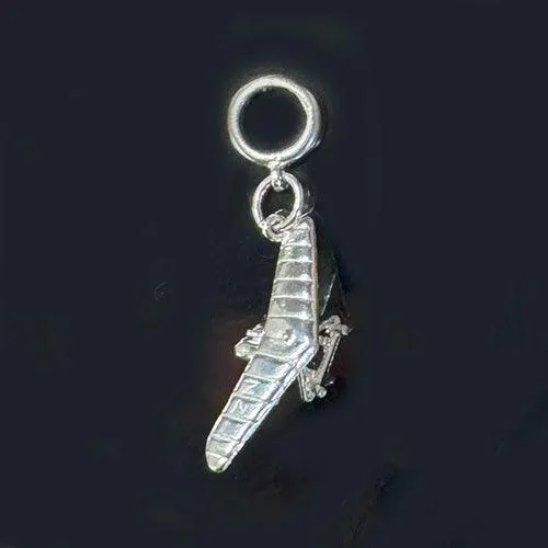 Sterling Silver Hang Glider Charm