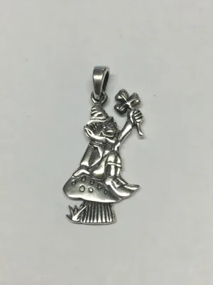 Sterling Silver Leprechaun Charm