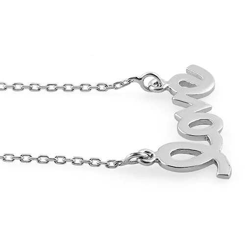Sterling Silver Love Necklace