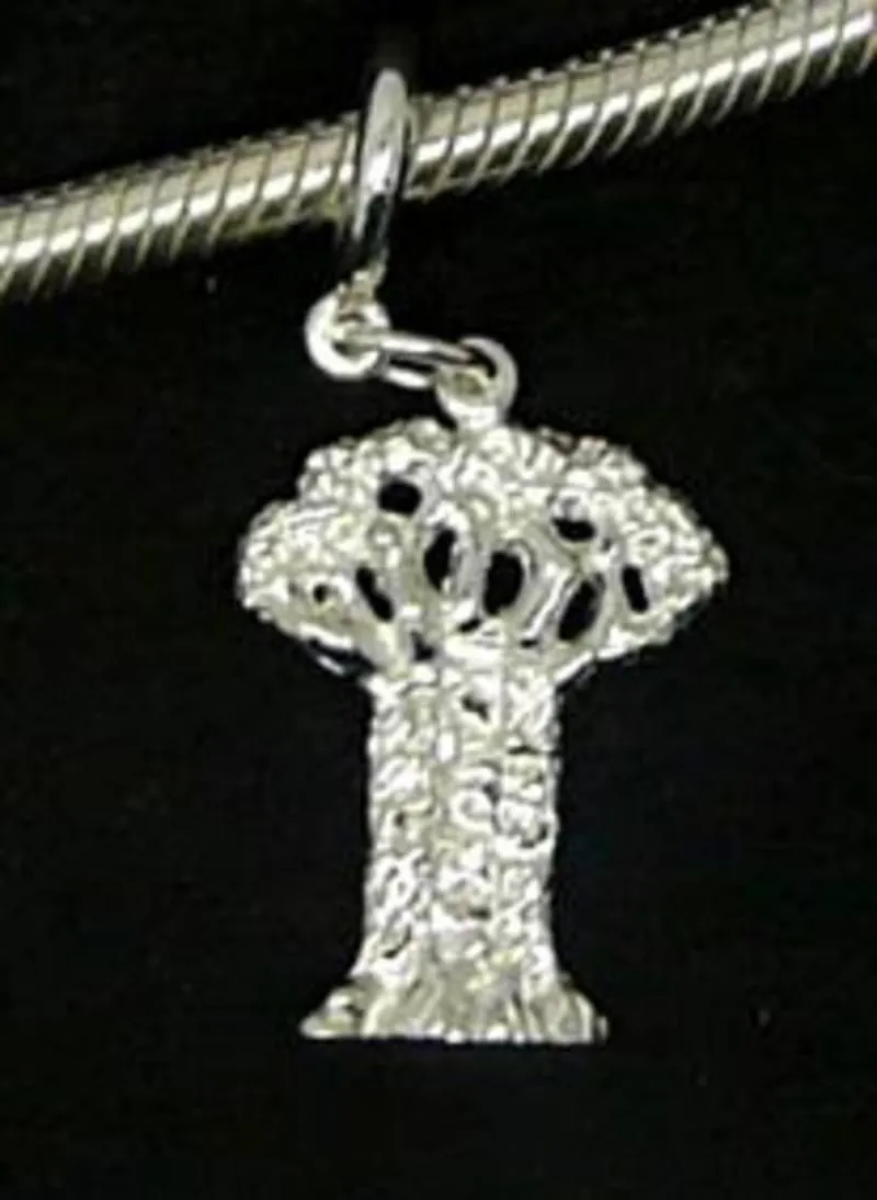Sterling Silver NZ Kauri Tree Charm