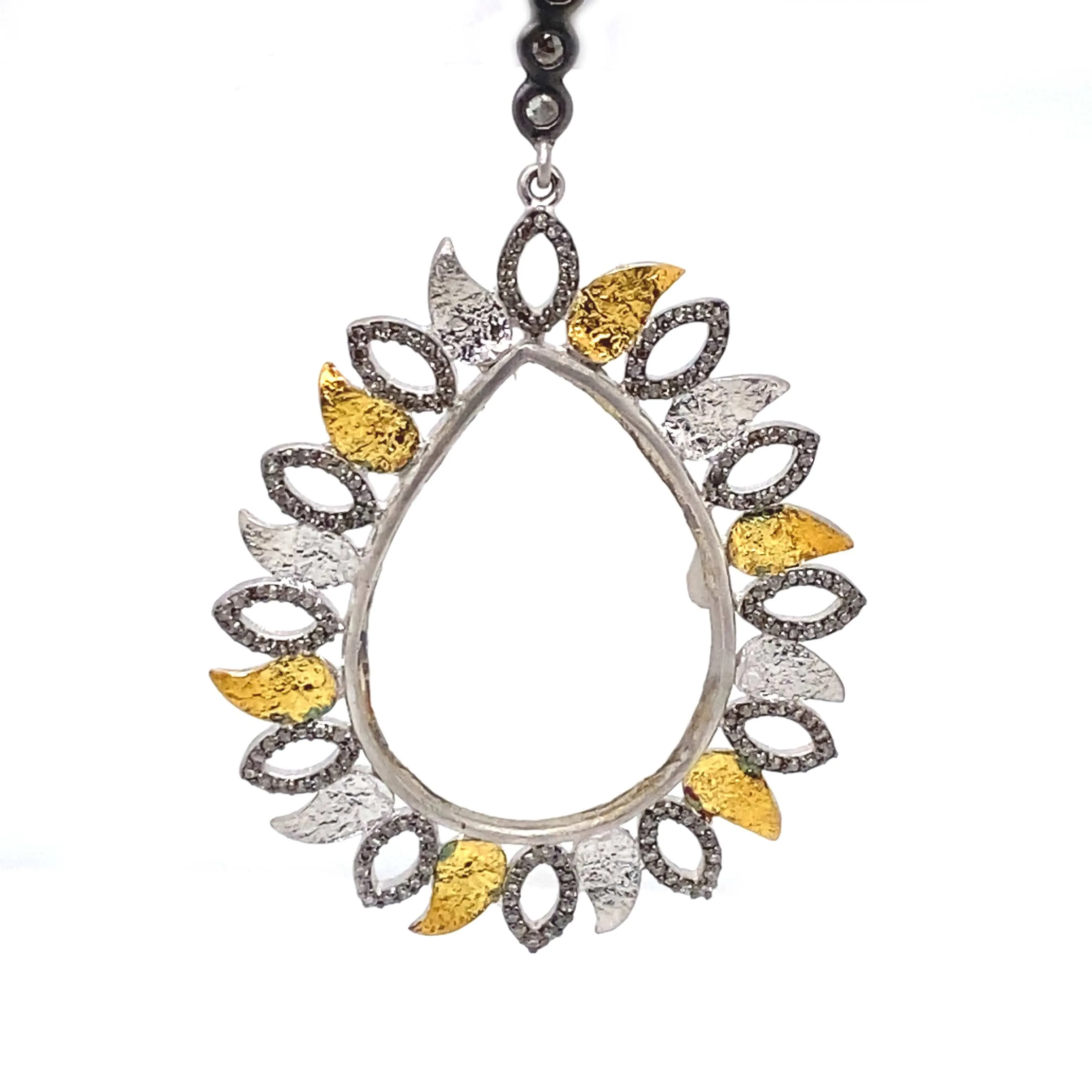 Sterling Silver Vitality Crystal Drop Earring