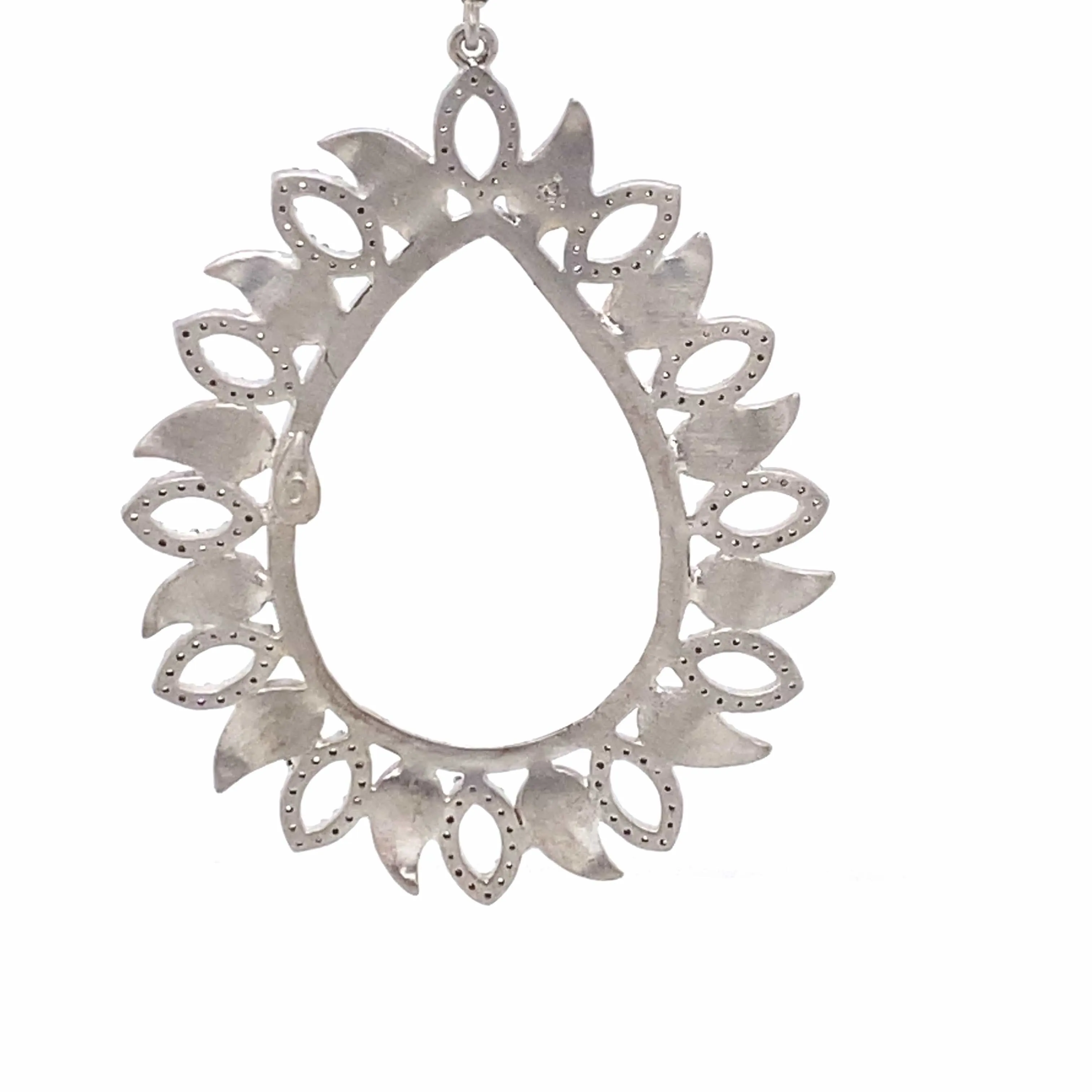 Sterling Silver Vitality Crystal Drop Earring