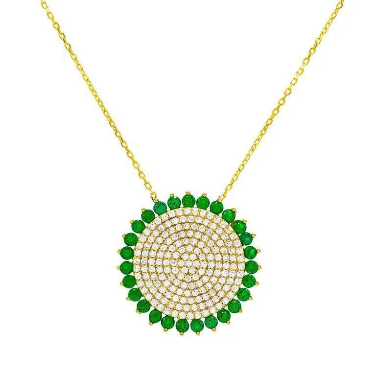 Stone Circle Necklace