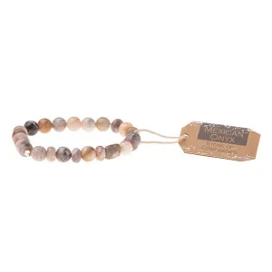 Stone Stacking Bracelet: Mexican Onyx