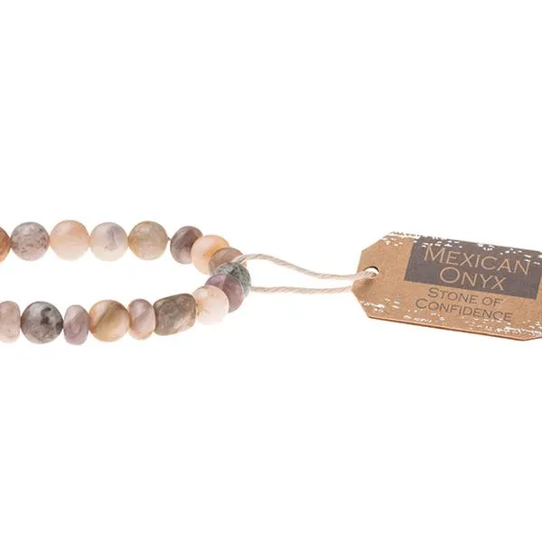 Stone Stacking Bracelet: Mexican Onyx