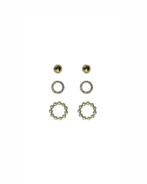 Stud Earrings Set